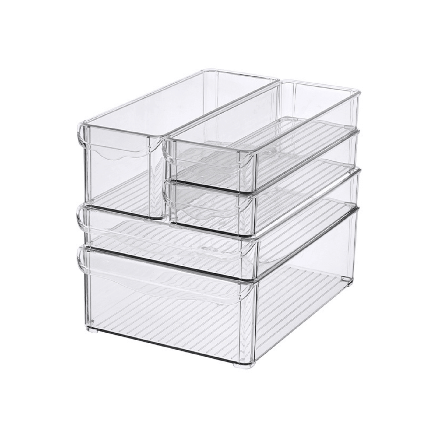Clear Fridge Storage Tub – Mini Stackable-3