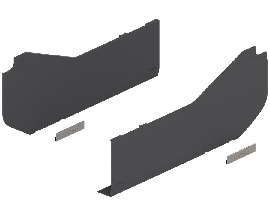 Blum AVENTOS Overhead Stay HL Cover Plate in Dark Grey Not compatible with SERVO-DRIVE by W&B