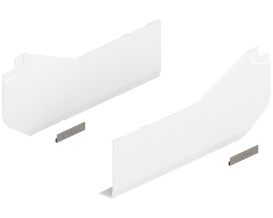 Blum AVENTOS Overhead Stay HL Cover Plate in Silk White Not compatible with SERVO-DRIVE by W&B