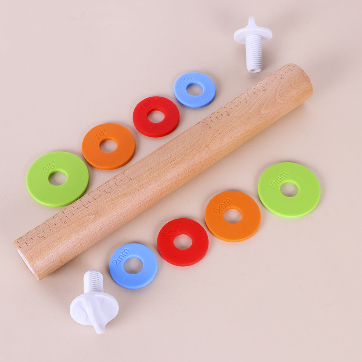 Adjustable Bamboo Rolling Pin-2