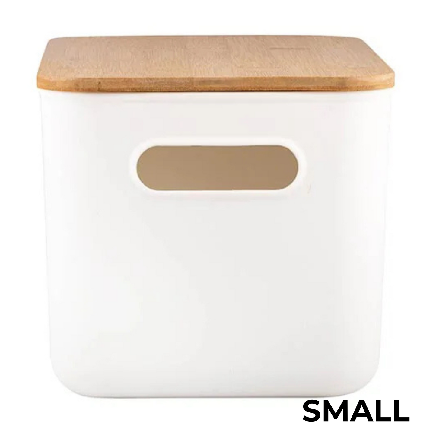 Plastic & Bamboo Storage Containers – Multi-Purpose Organisers-4
