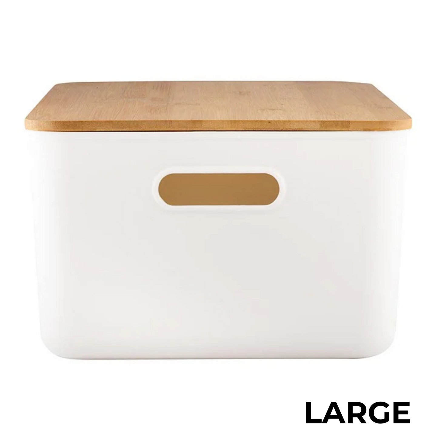 Plastic & Bamboo Storage Containers – Multi-Purpose Organisers-6