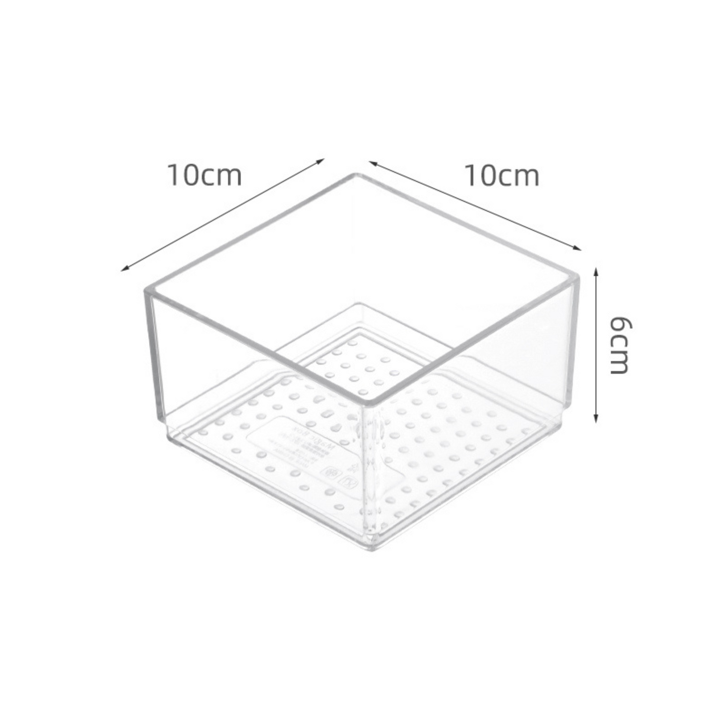 Small Clear Drawer Organisers-1