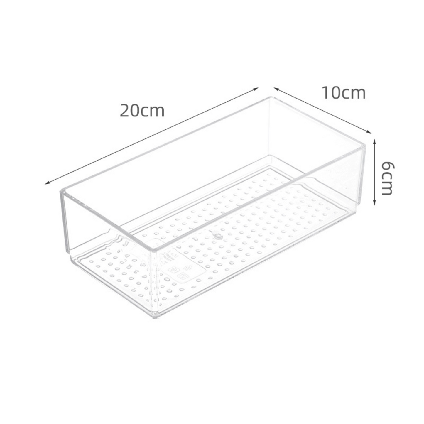 Medium Clear Drawer Organisers-1
