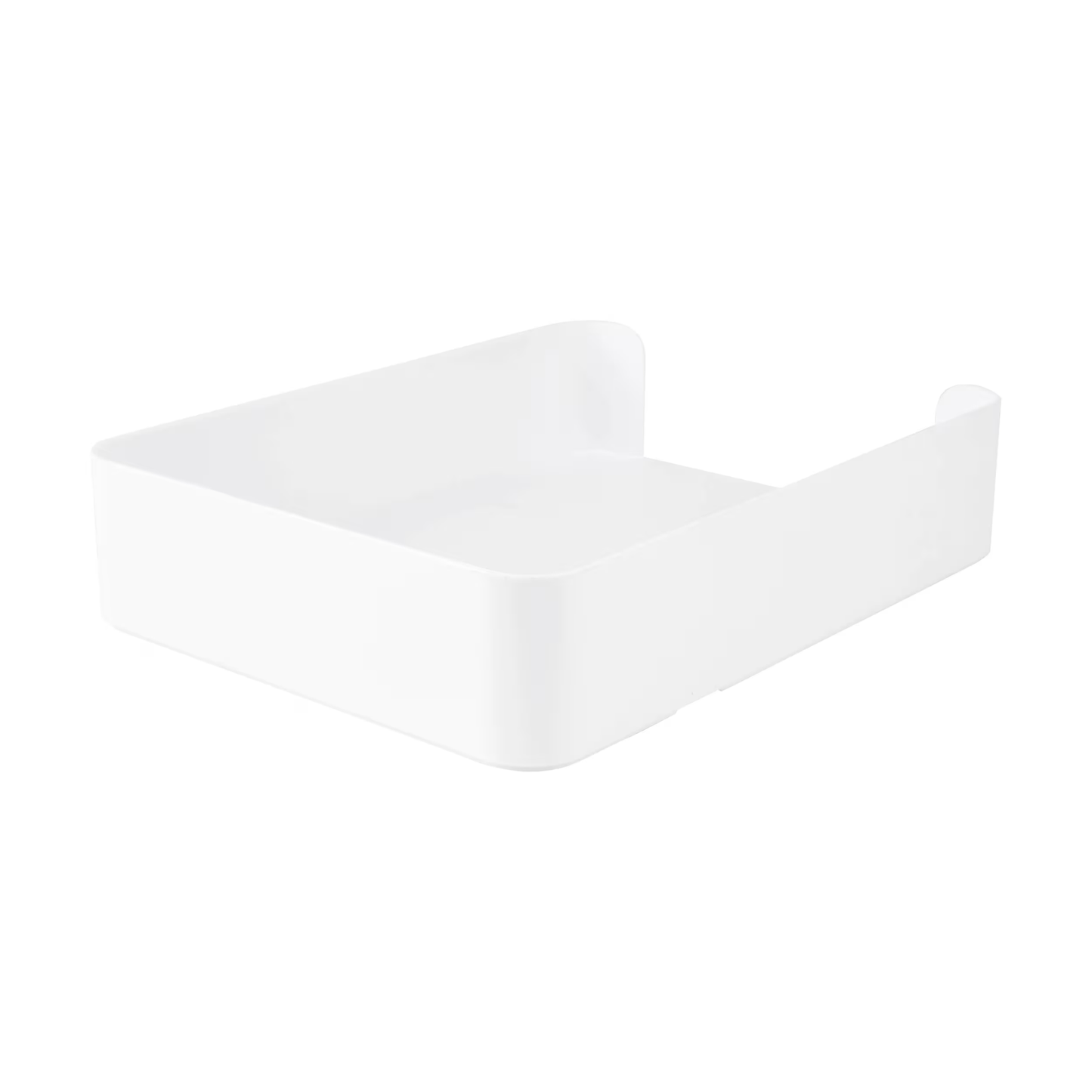 White Plastic Tray for Document & Stationery Organisation-3