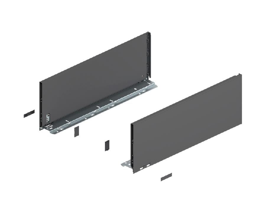 Blum LEGRABOX pure F Height Orion Grey Size: 500mm 770F5002S by W&B