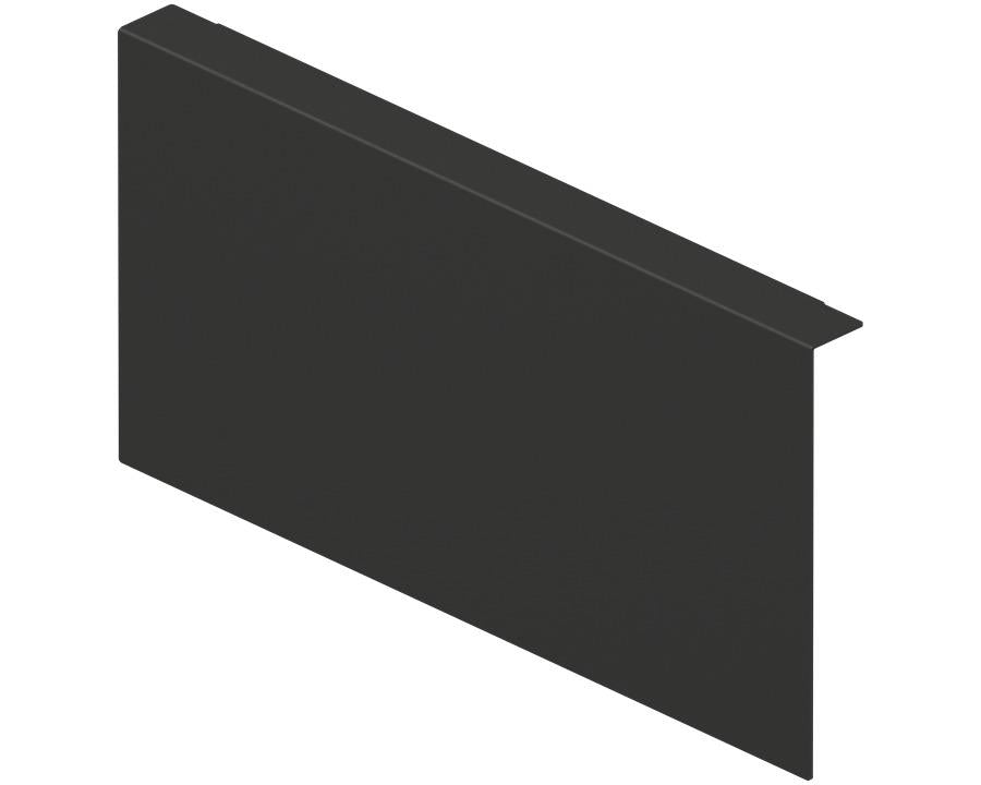 Blum AMBIA-LINE Back Adapter 1 C Height 177mm Carbon Black Size: 218mm ZC7A0POC by W&B