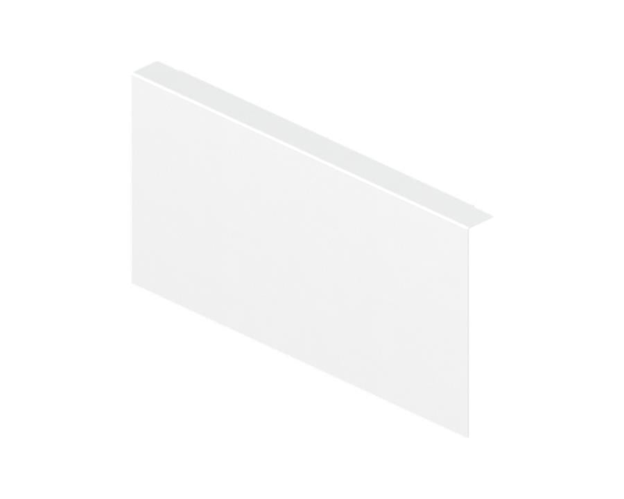 Blum AMBIA-LINE Back Adapter 1 C Height 177mm Silk White Size: 218mm ZC7A0POC by W&B