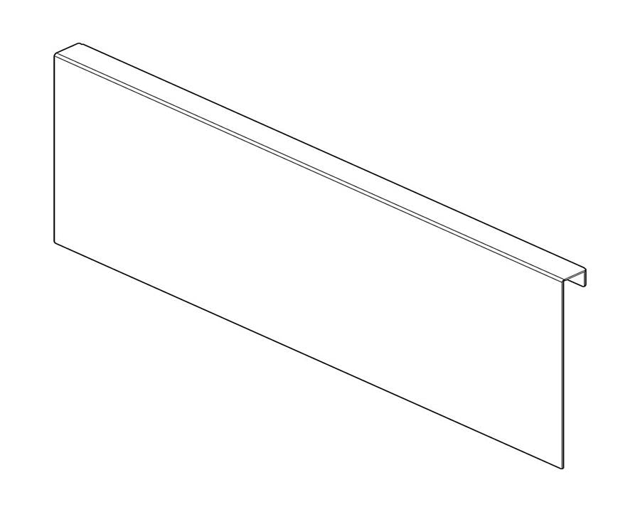 Blum AMBIA-LINE Back Adapter 1 C Height 177mm Orion Grey Size: 242mm by W&B