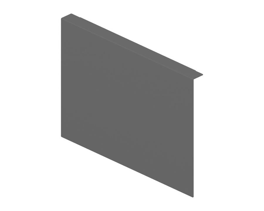 Blum AMBIA-LINE Back Adapter F Height 241mm Orion Grey by W&B