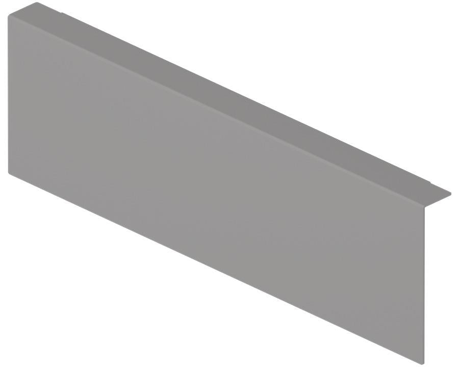 Blum AMBIA-LINE Back Adapter K Height 128.5mm Indium Grey by W&B