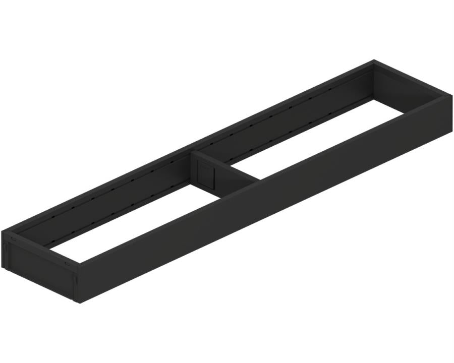 Blum AMBIA-LINE Steel Frame Series 1 Carbon Black Size: 500mm ZC7S500RS1 by W&B