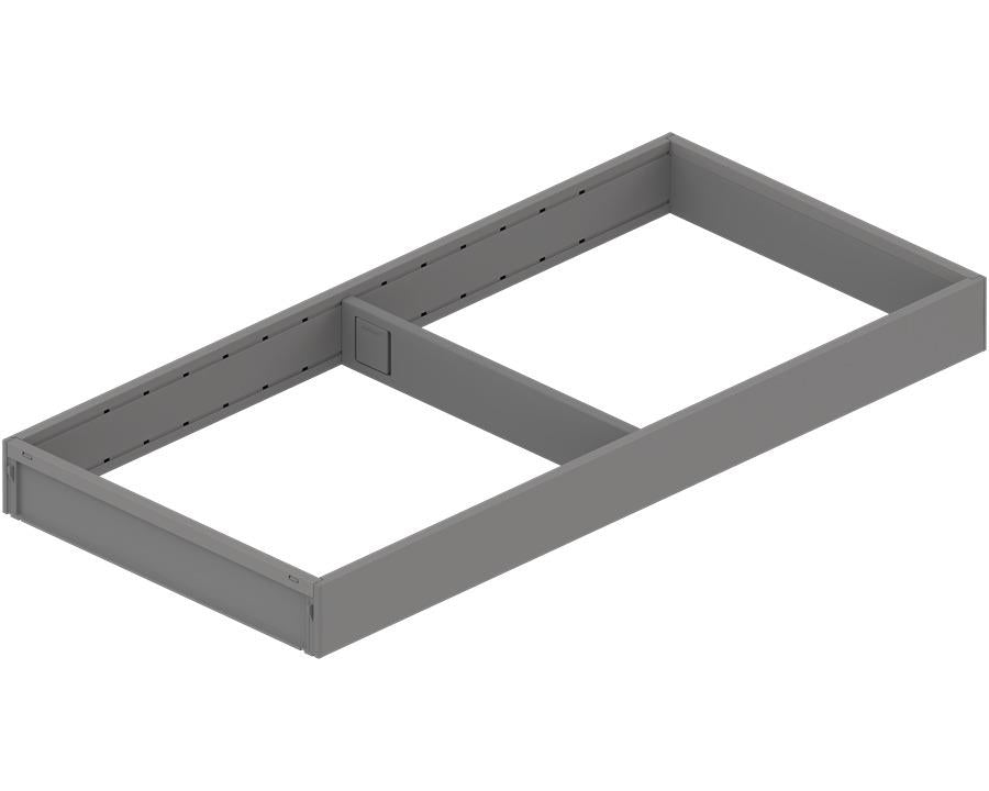 Blum AMBIA-LINE Steel Frame Series 2 Indium Grey Size: 450mm by W&B
