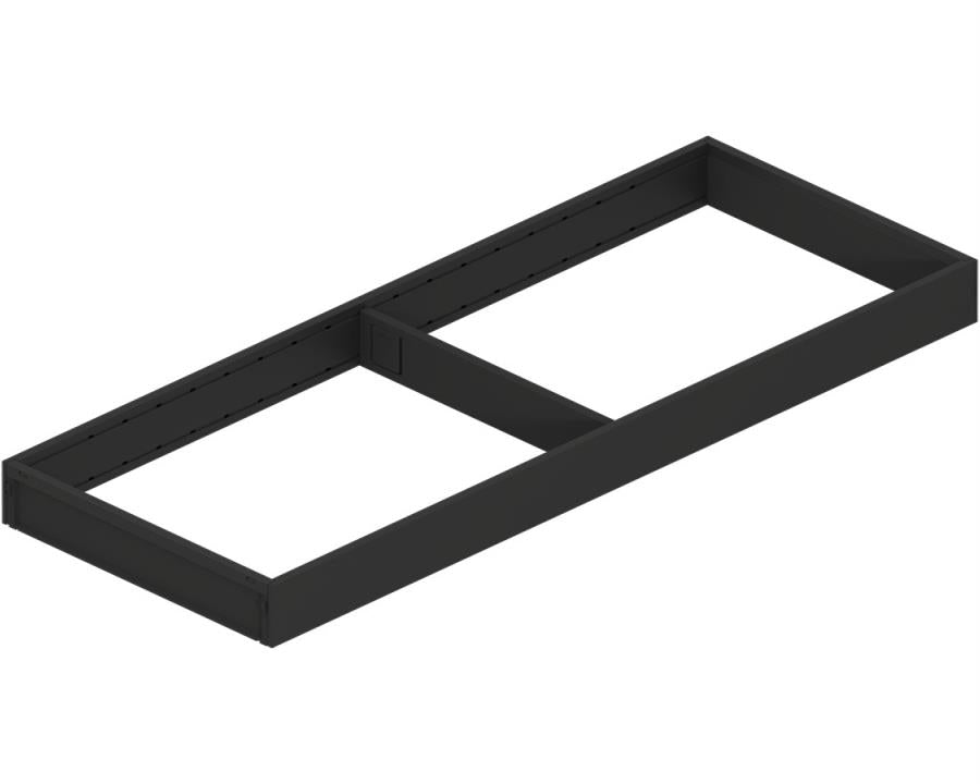 Blum AMBIA-LINE Steel Frame Series 2 Carbon Black Size: 550mm ZC7S550RS2 by W&B