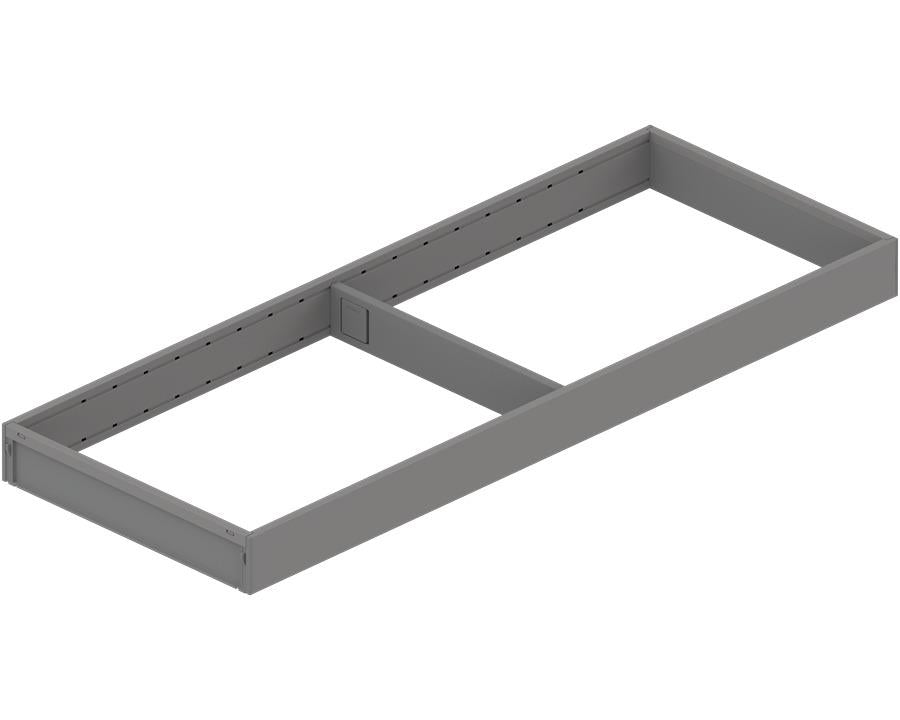 Blum AMBIA-LINE Steel Frame Series 2 Indium Grey Size: 550mm ZC7S550RS2 by W&B