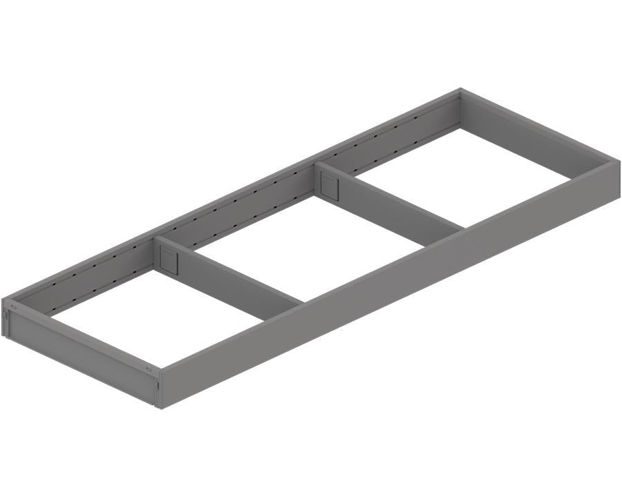 Blum AMBIA-LINE Steel Frame Series 2 Indium Grey Size: 600mm by W&B