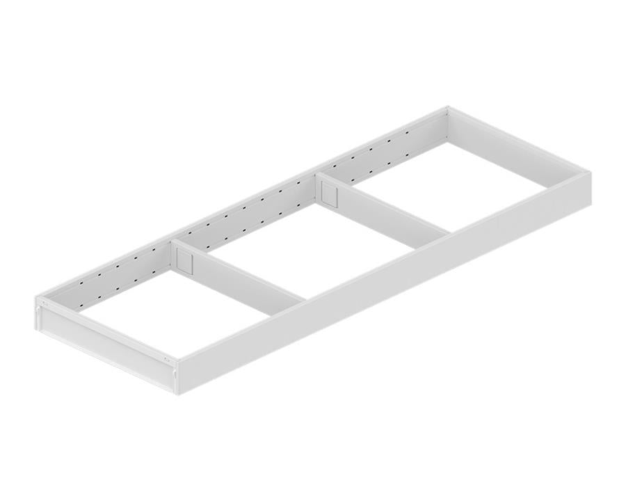 Blum AMBIA-LINE Steel Frame Series 2 Silk White Size: 600mm by W&B