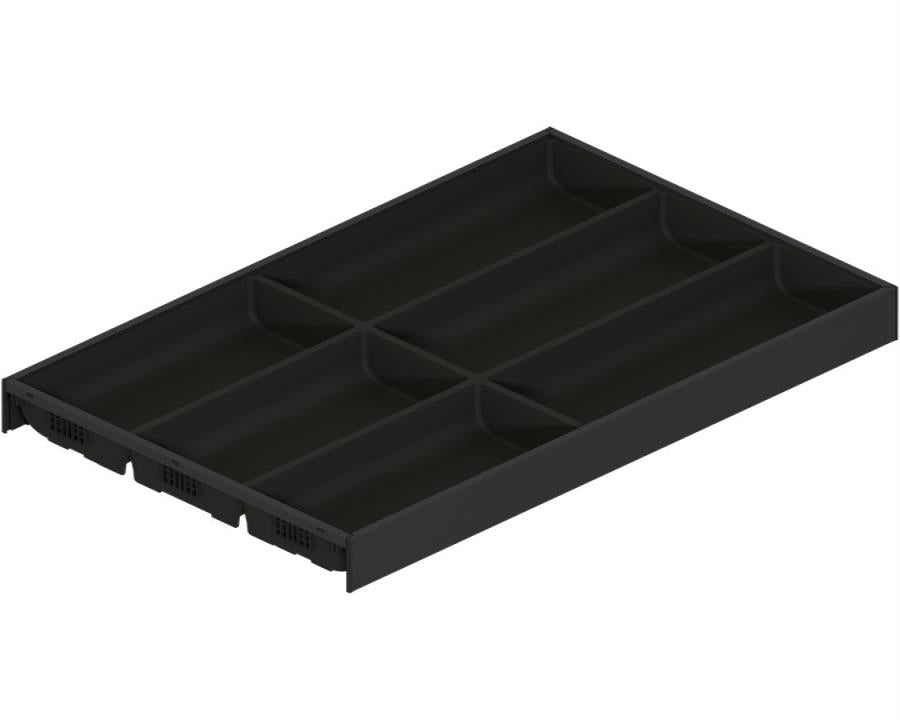Blum AMBIA-LINE Soft Touch Carbon Black Size: 500mm ZC7S500BS3 by W&B