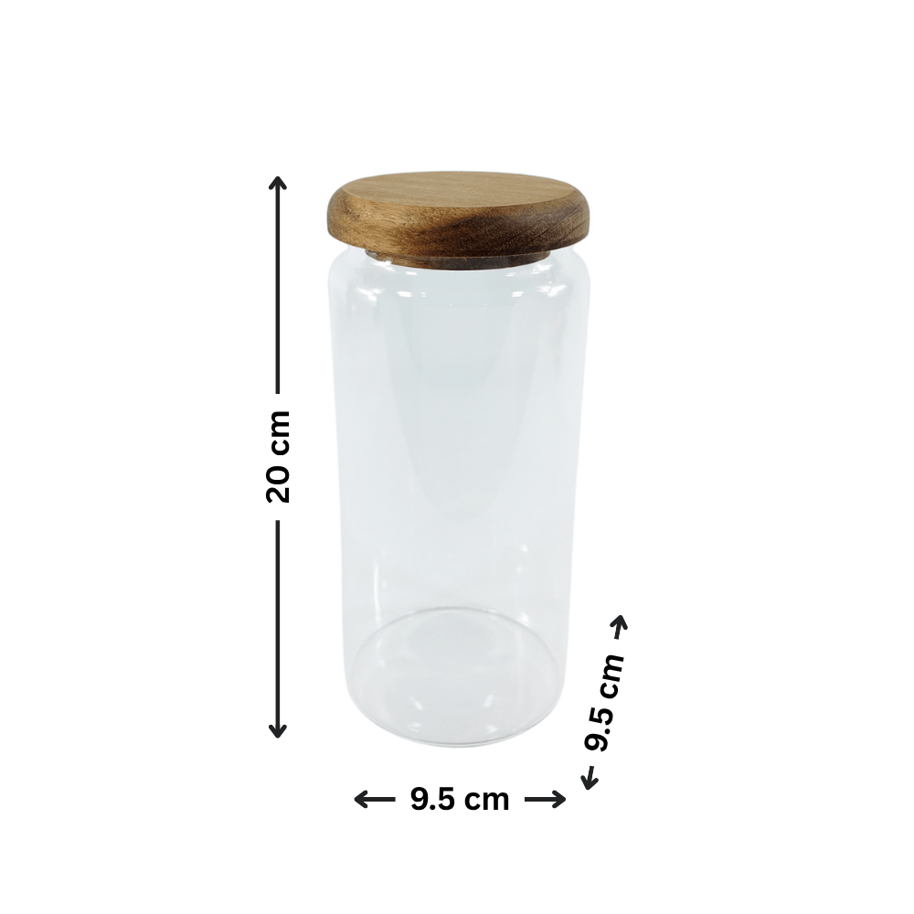 Acacia Glass Jar Deluxe Pantry – 21 Pack-4