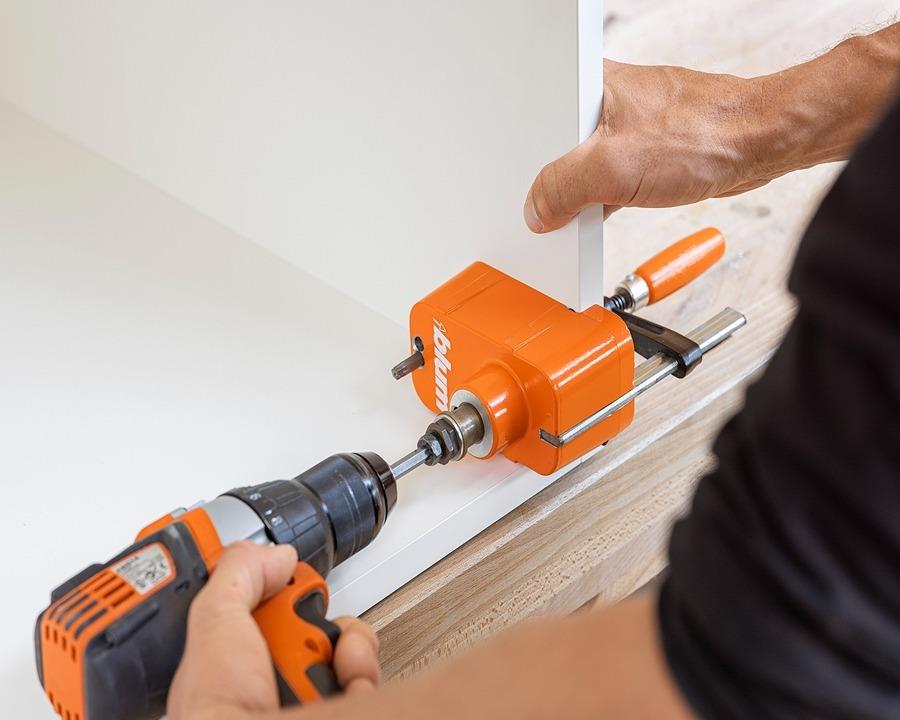 Blum AVENTOS Overhead Stay Drilling Template For SERVO-DRIVE Switch by W&B