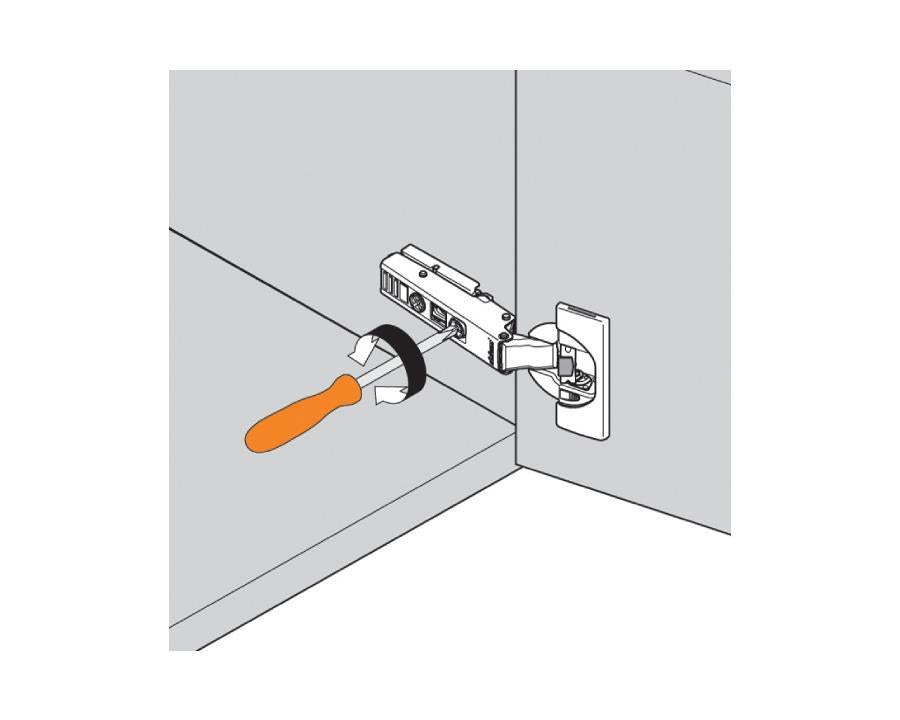 Blum CLIP top BLUMOTION Standard Soft Close Hinge 110 Degree. Inset Application. Boss: Screw-On 71B3750