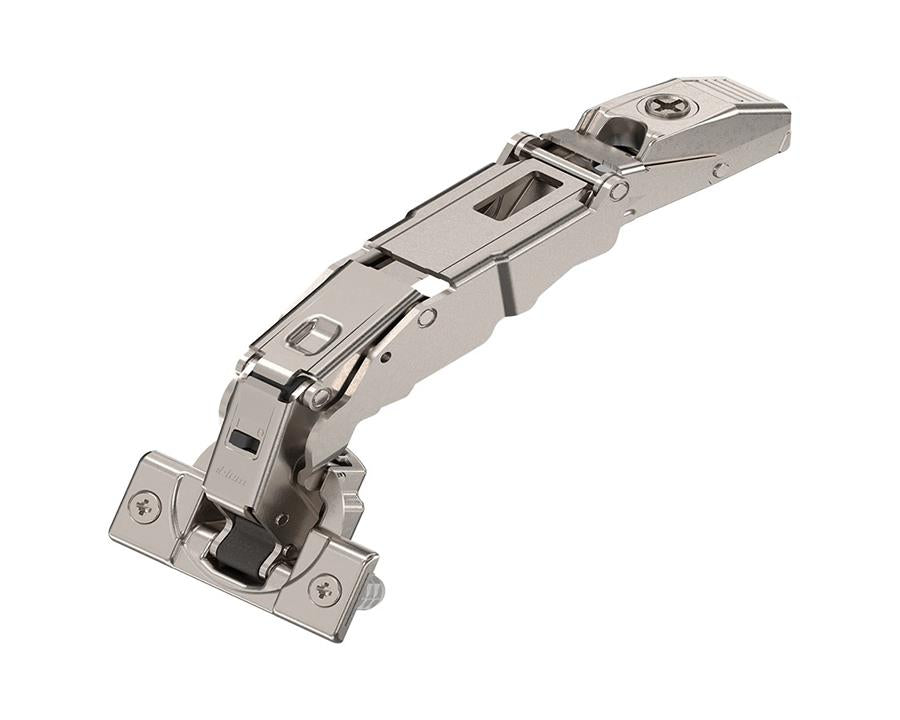 Blum CLIP top BLUMOTION 155° 0-protrusion hinge. Overlay Application. Boss: Knock-in. CLIP top BLUMOTION. by W&B