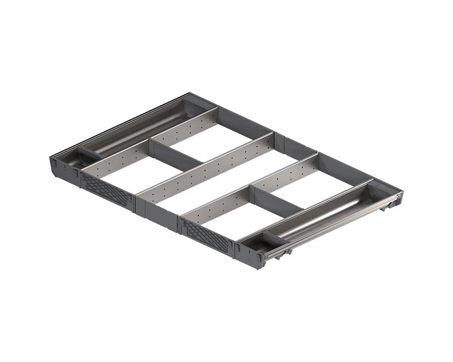 Blum ORGA-LINE Drawer Insert Cutlery/Utensil Divider Set. Cabinet Width: 800mm. Nominal Length: 500mm by W&B