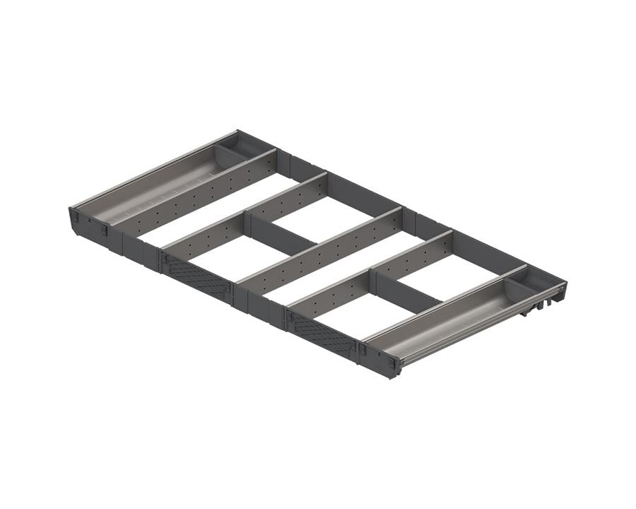 Blum ORGA-LINE Drawer Insert Cutlery/Utensil Divider Set. Cabinet Width: 900mm. Nominal Length: 450mm by W&B
