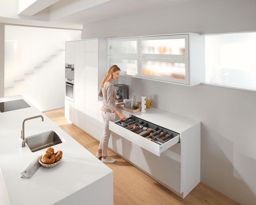 Blum ORGA-LINE Drawer Insert Cutlery Set. Width: 103mm. Nominal Length: 500mm by W&B