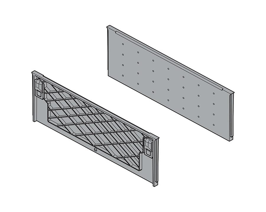 Blum ORGA-LINE Drawer Insert Frame Connecting End CLIP For TANDEMBOX Width: 176mm by W&B