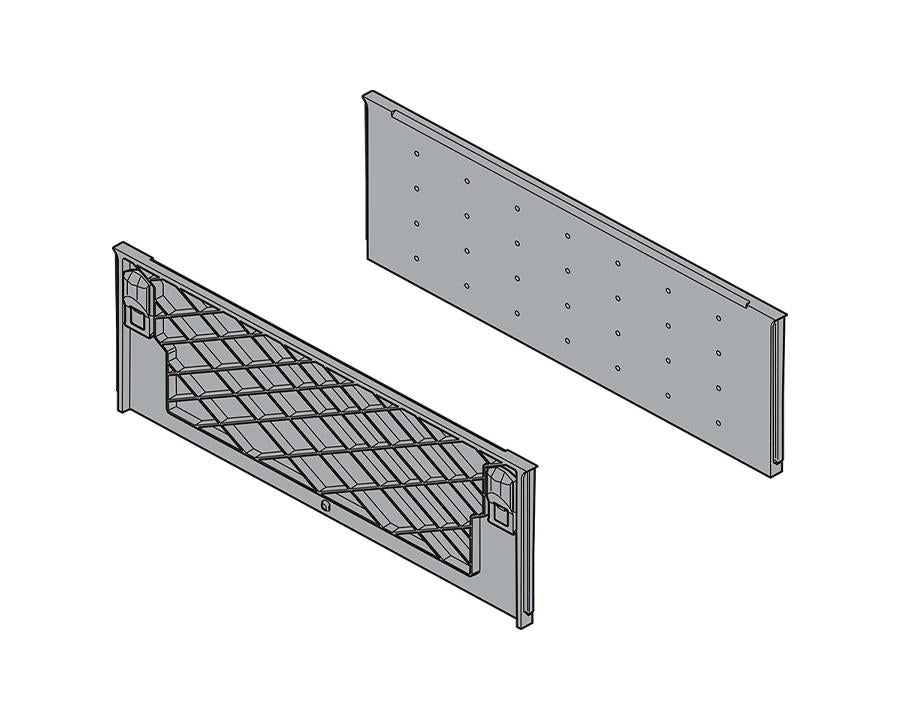 Blum ORGA-LINE Drawer Insert Frame Connecting End CLIP For TANDEMBOX Width: 88mm by W&B