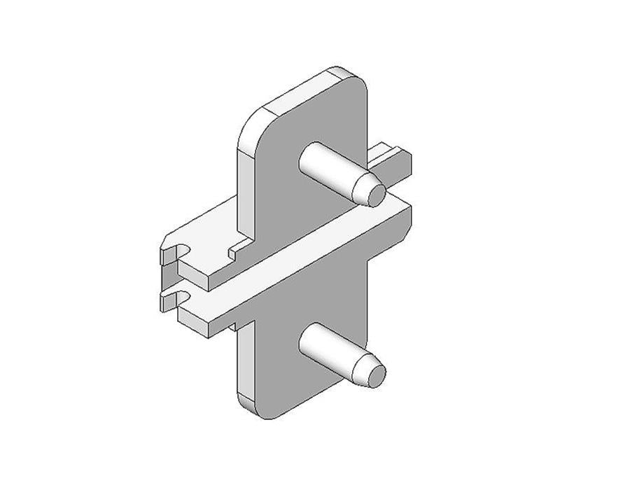 Blum CLIP Mountng Plate, 3mm EXPANDO 174E6130.01