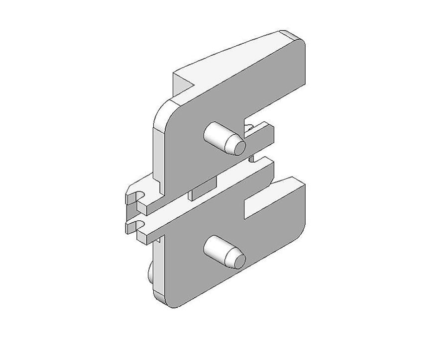Blum CLIP Mounting Plate, 0mm INSERTA 174H7100I