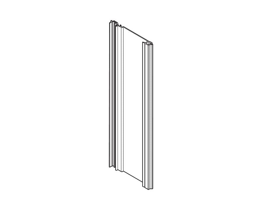 Blum SERVO-DRIVE Bracket Profile. Length: 1170mm, Cabinet Height: 1180mm. No Cable Z10T1170A by W&B