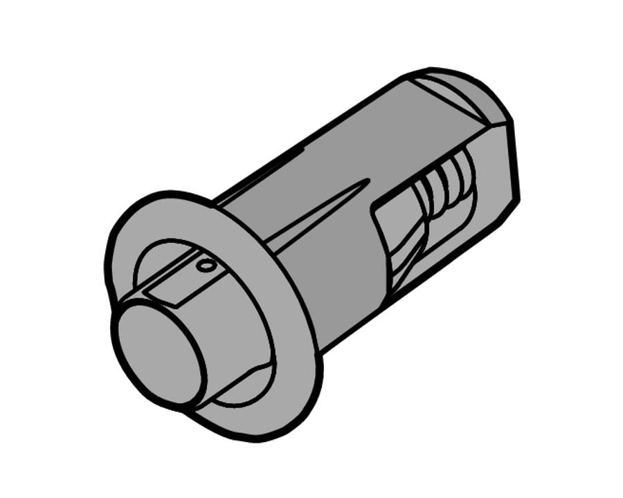 Blum SERVO-DRIVE Distance Bumper Drilling Diameter 5mm Drilling And Insertion by W&B