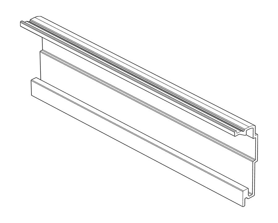 Blum SERVO-DRIVE Bracket Profile Horizontal (For Cutting To Size) 1143mm No Cable by W&B