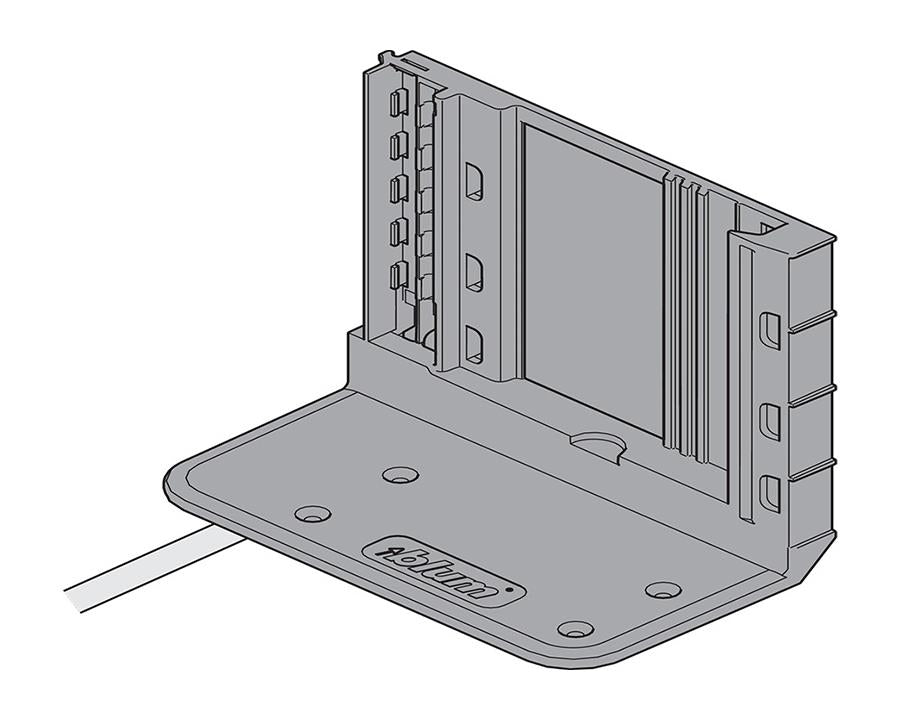Blum SERVO-DRIVE Attachment Bracket 2 Tier Screw On by W&B