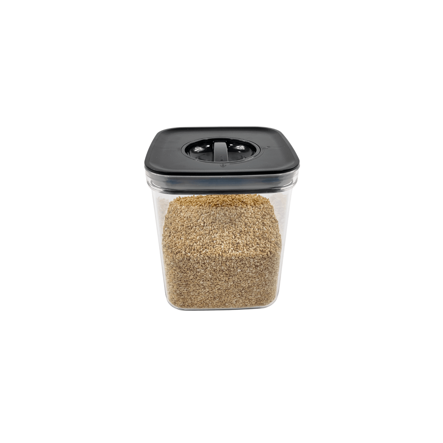 Black Airtight Container with Twist Lock – 1300ml-2