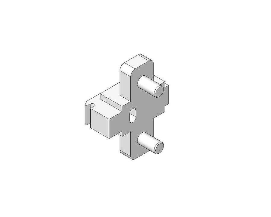 Blum CLIP 9mm mounting plate 175L8190 nickel-plated cabinet hinge base with system screw fixing