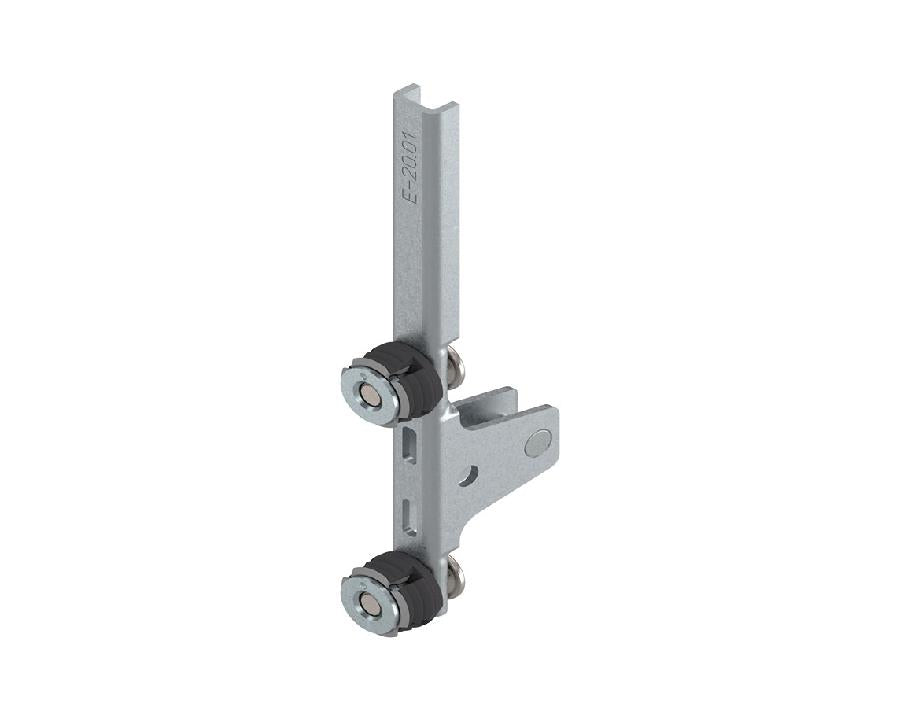 Blum LEGRABOX pure K-height zinc-plated steel front fixing bracket, Expando-T for thin drawer fronts, part ZF7K70T2