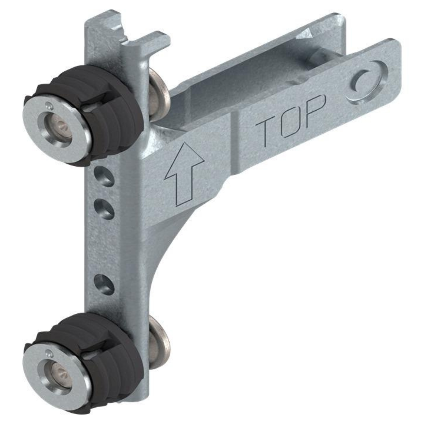 Blum MERIVOBOX bottom front fixing bracket Expando T ZF4‑10T2, drawer front mounting hardware for thin fronts in kitchen and cabinetry systems