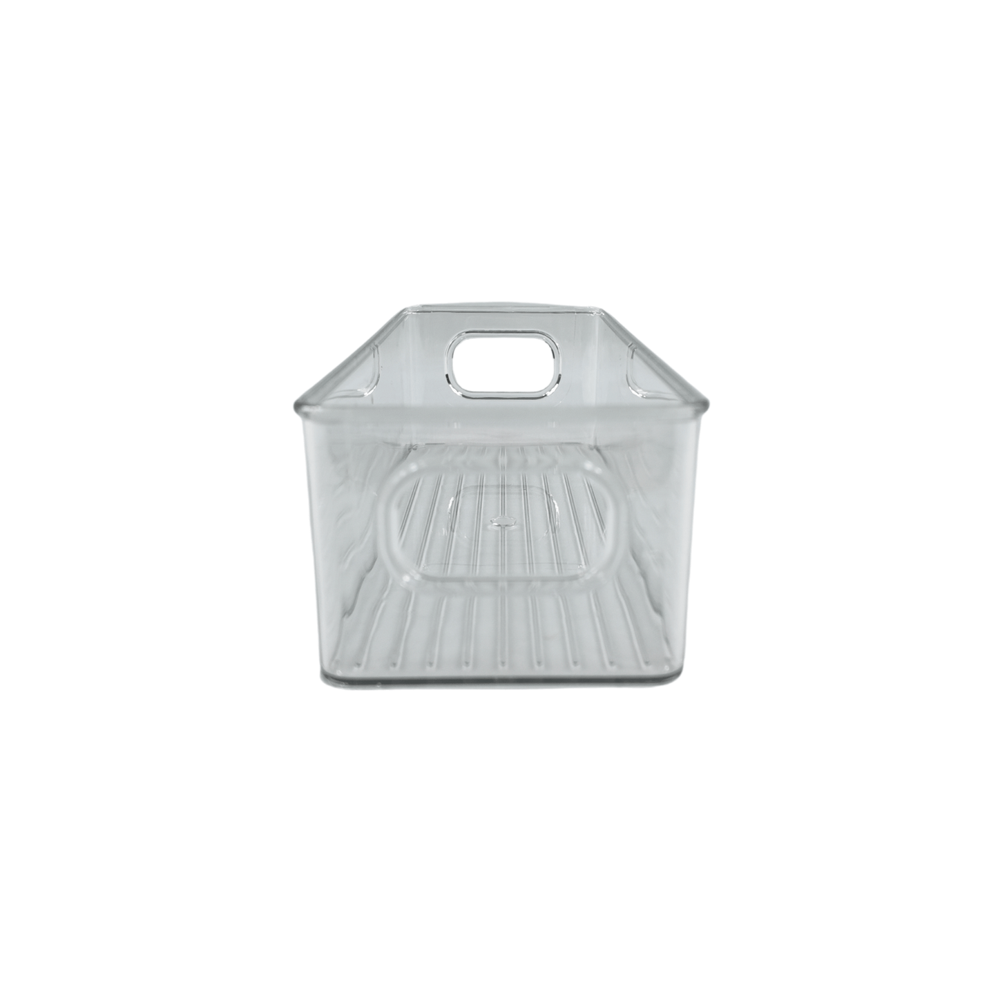 Mini Clear Under-Sink Bathroom Storage Tub-0