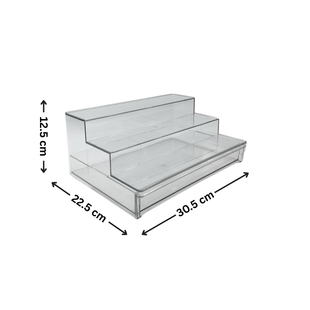 Clear Herb & Spice Organiser with Drawer-2