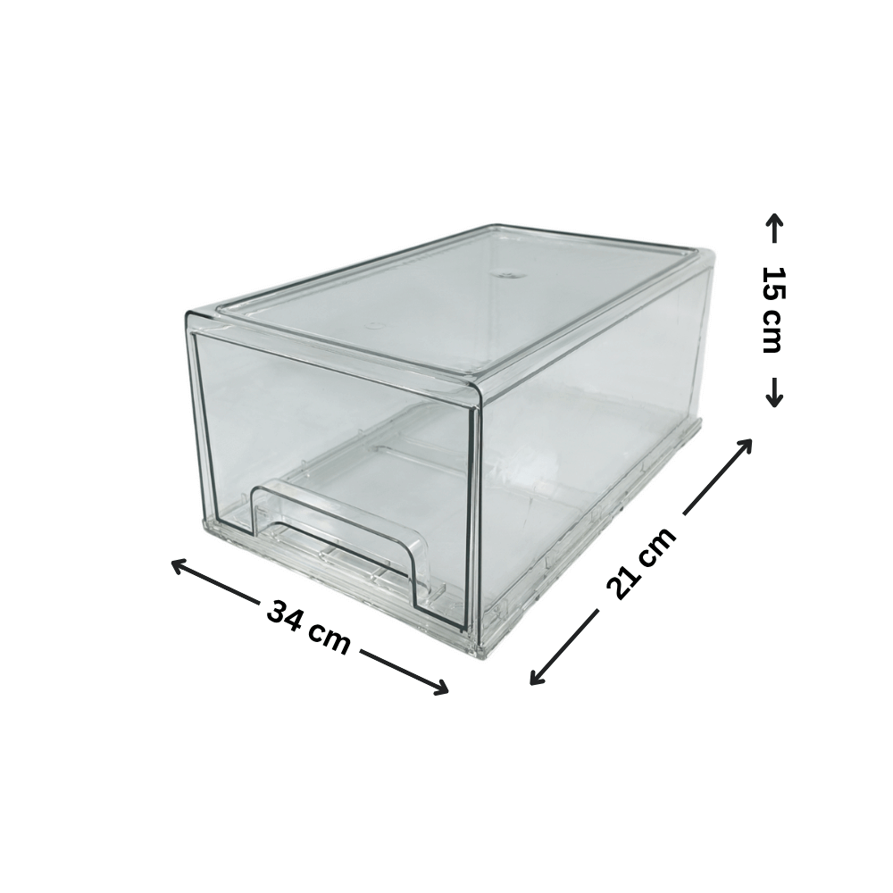 Clear Modular Drawer Organiser – Large-2