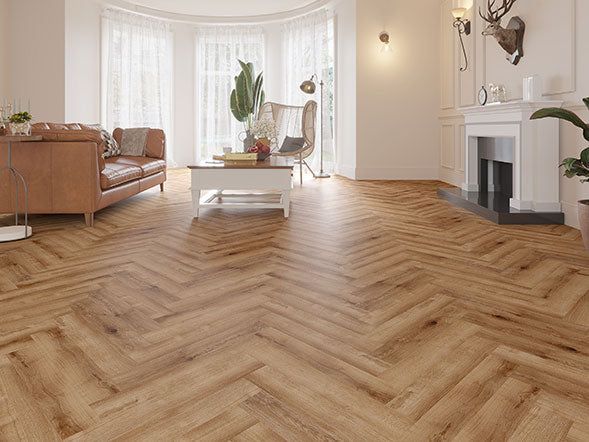 Conwy | Herringbone Hybrid Flooring | 8mm