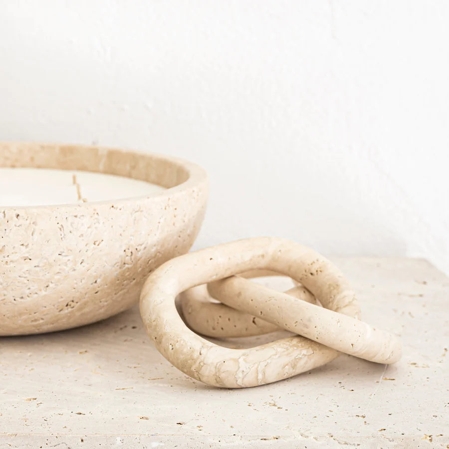 Luminous Travertine Chain