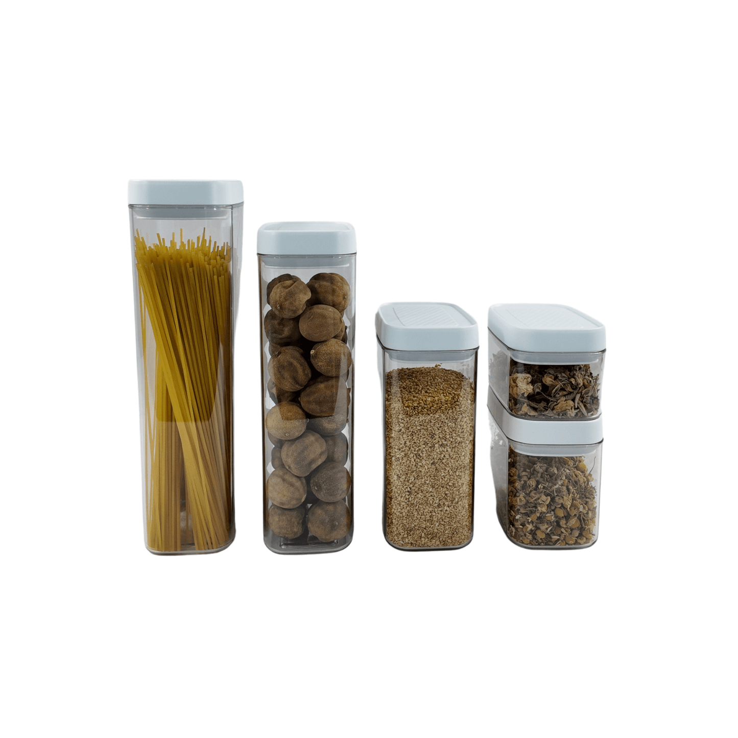 Elegant White Airtight Container – 1100ML-4