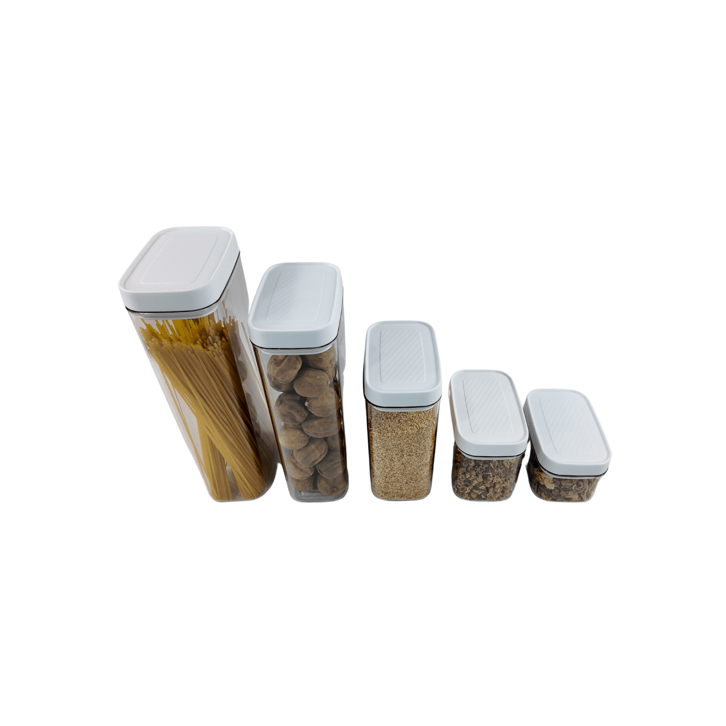 Elegant White Airtight Container – 400ML-3