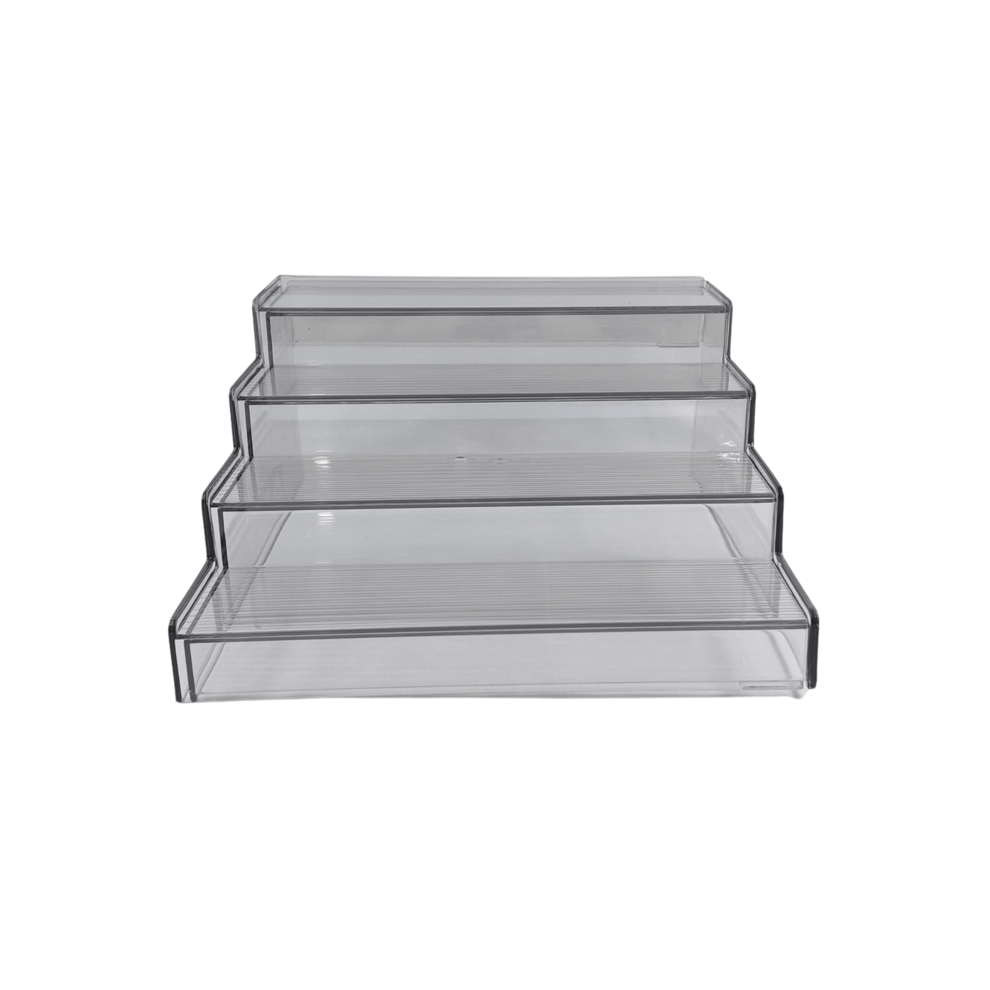 Expandable 4-Tier Clear Spice Rack Organiser-1