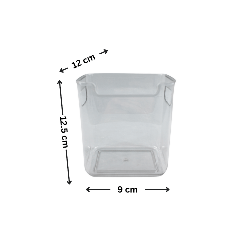 Extra-Small Fridge Clear Storage Tub-2